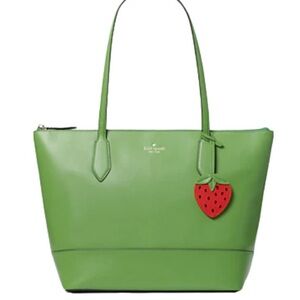 Kate Spade Large Green Tote Bag Braelynn Tote